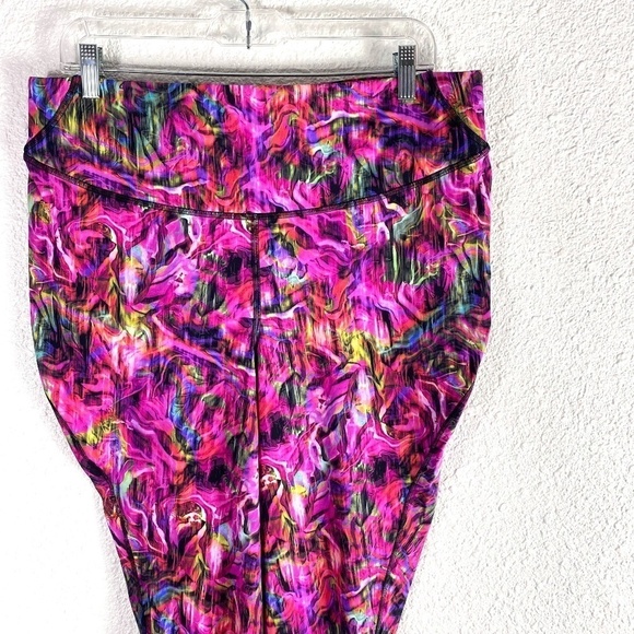 Lululemon Base Pace High-Rise Running Tight 25" Hyper Flow Pink Multi SZ SZ 16 - Picture 2 of 6